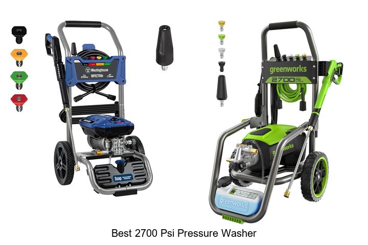 Top 15 Best 2700 PSI Pressure Washer Reviews You Need Now
