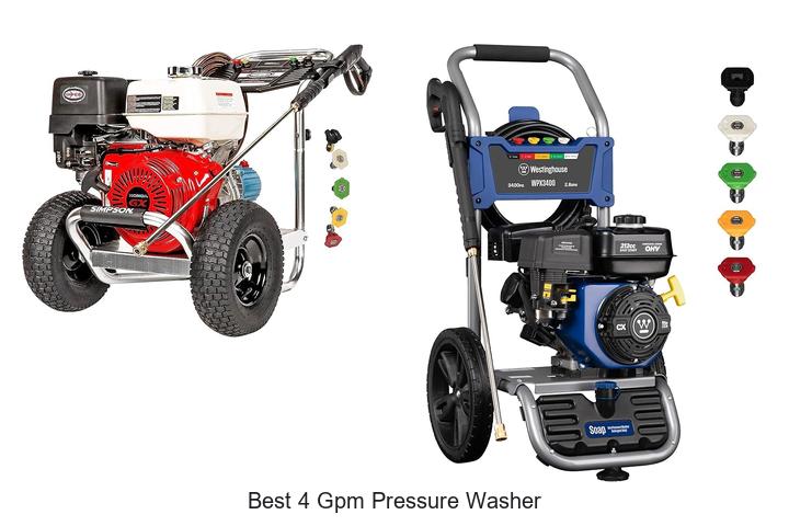 Top 12 Best 4 GPM Pressure Washer Deals You Can’t Miss!