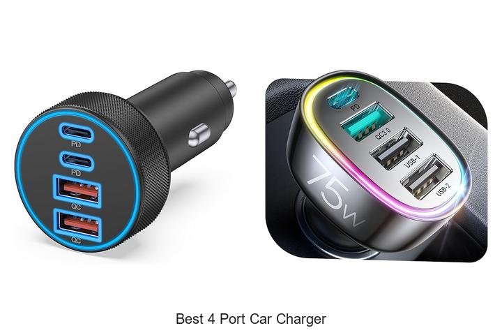 Top 15 Best 4 Port Car Charger You Can’t Miss Today