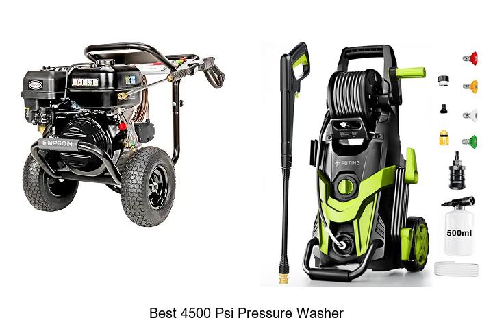 Top 15 Best 4500 PSI Pressure Washer That Will Blow You Away