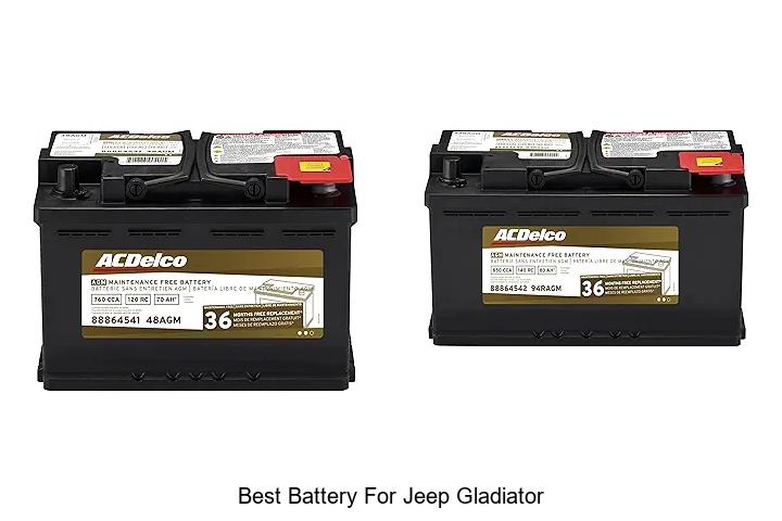 Top 15 Best Battery for Jeep Gladiator You Can’t Miss!