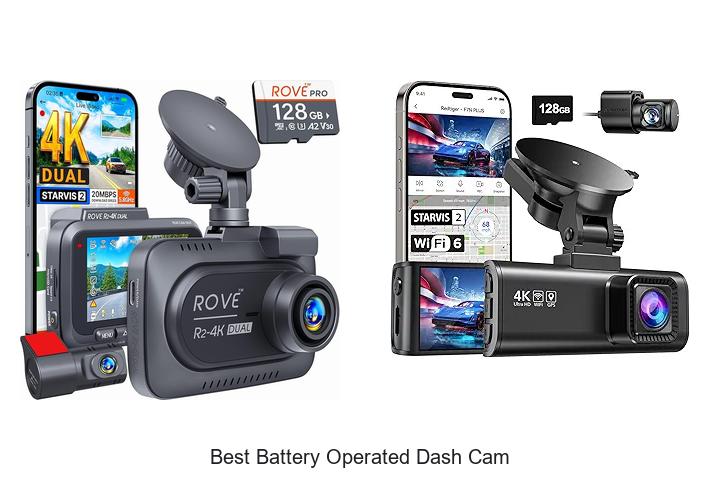 Top 12 Best Battery Operated Dash Cam You Can’t Miss!