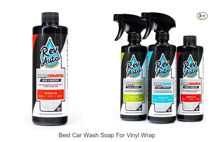 Top 15 Best Car Wash Soap for Vinyl Wrap You Need Now!