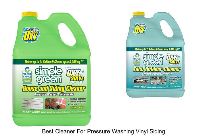 Top 12 Best Cleaner for Pressure Washing Vinyl Siding Revealed!
