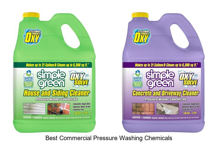 Top 15 Best Commercial Pressure Washing Chemicals Revealed