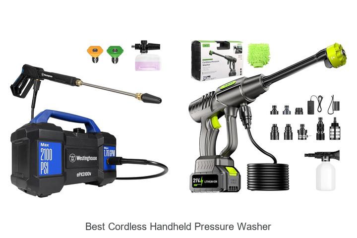Top 12 Best Cordless Handheld Pressure Washer You Need Now