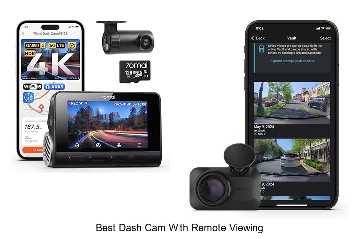 Top 12 Best Dash Cam With Remote Viewing You Must Get Now