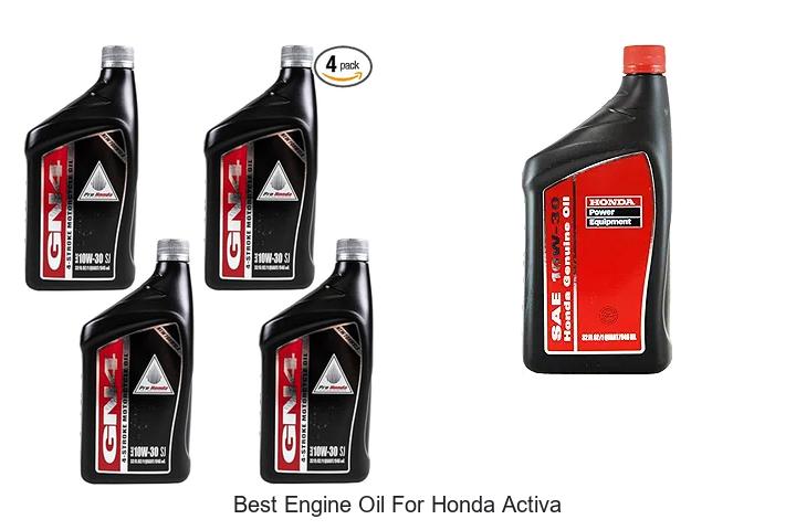 Top 12 Best Engine Oil for Honda Activa You Must Try Now!