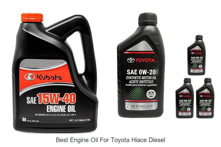 Top 15 Best Engine Oil For Toyota Hiace Diesel Revealed!