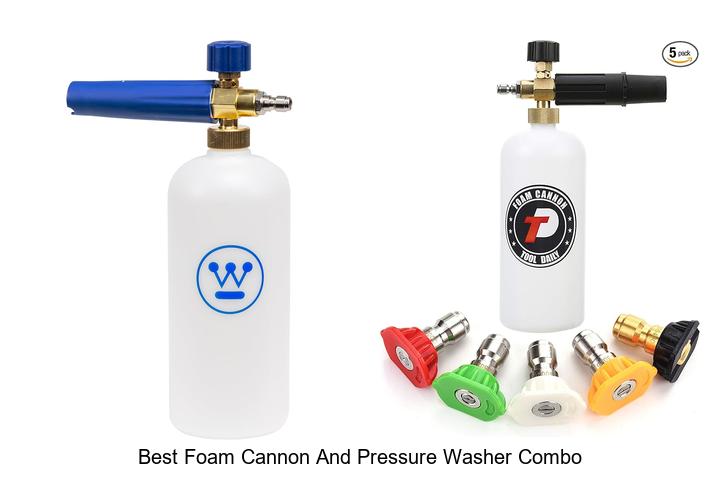 Top 12 Best Foam Cannon And Pressure Washer Combo Deals