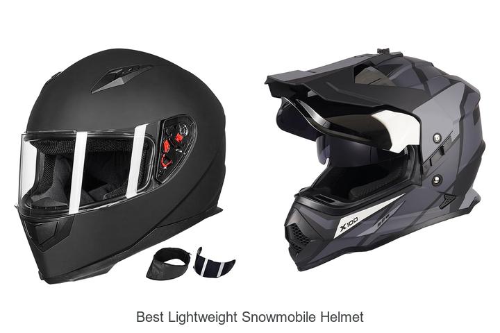 Top 12 Best Lightweight Snowmobile Helmet You Must Try Now