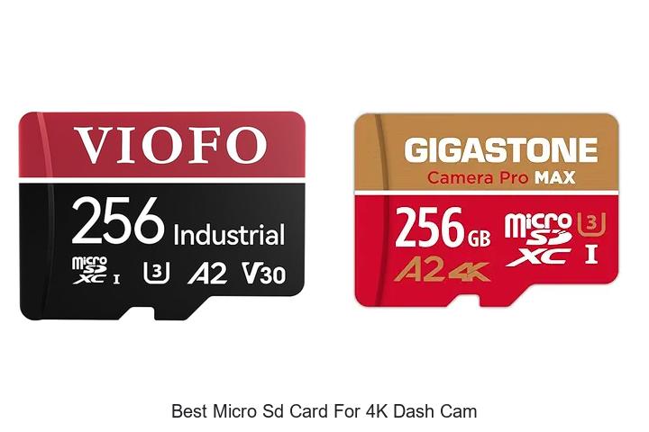 Top 12 Best Micro SD Card for 4K Dash Cam You Need Now
