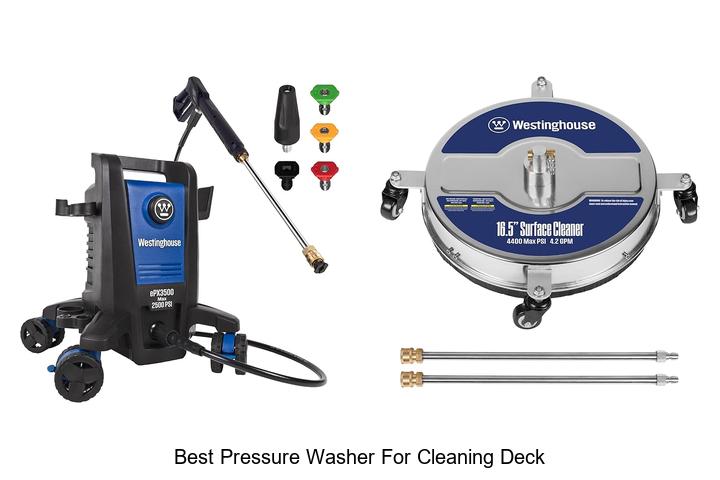 Top 12 Best Pressure Washer for Cleaning Deck You Need Now