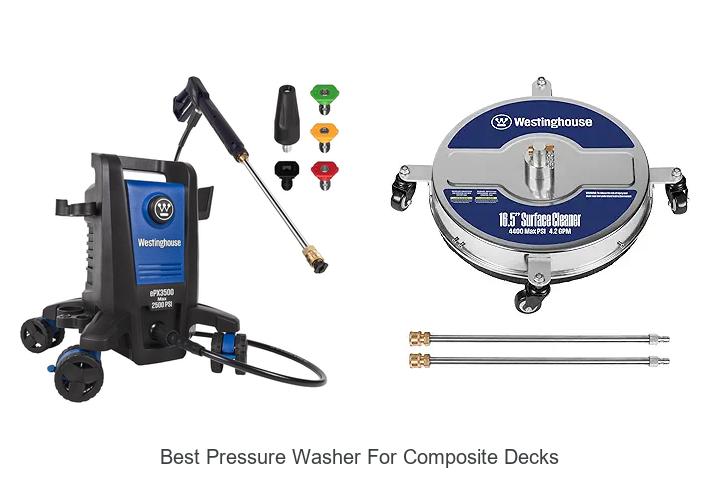 Top 15 Best Pressure Washer For Composite Decks Revealed!