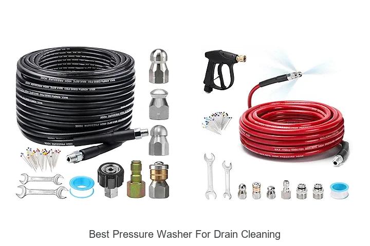 Top 12 Best Pressure Washer for Drain Cleaning Reviews