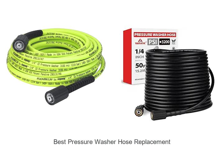 Top 15 Best Pressure Washer Hose Replacement That Lasts