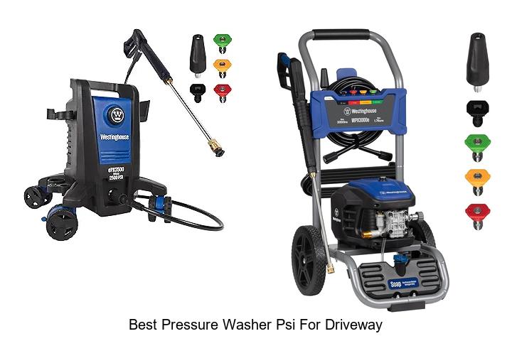 Top 12 Best Pressure Washer PSI for Driveway You Need Now