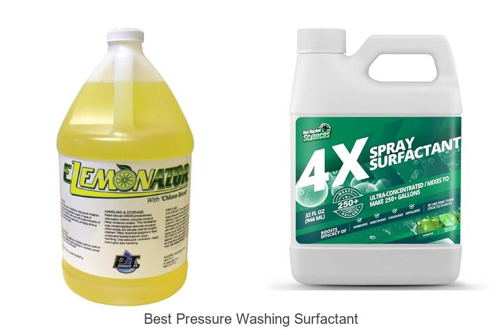 Top 12 Best Pressure Washing Surfactant You Need Now