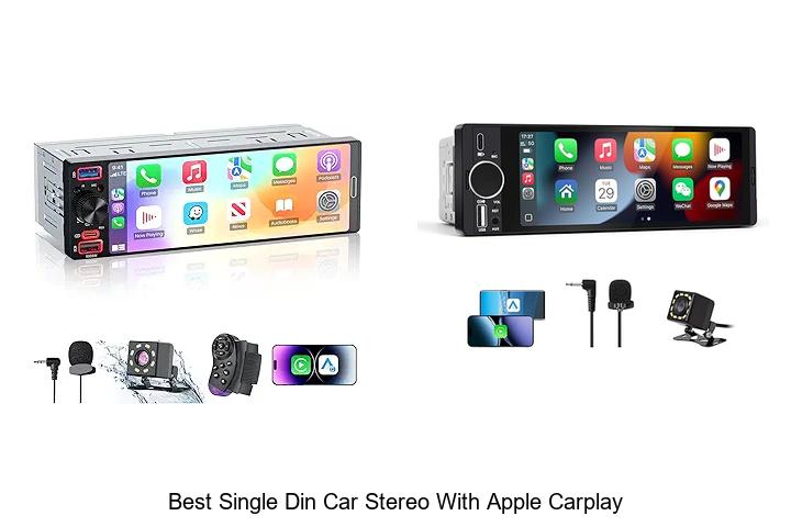 Top 12 Best Single Din Car Stereo With Apple Carplay Now!
