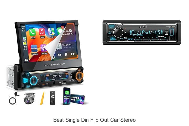 Top 15 Best Single Din Flip Out Car Stereo You Need Now