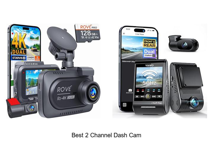 Top 12 Best 2 Channel Dash Cam That Will Blow Your Mind!
