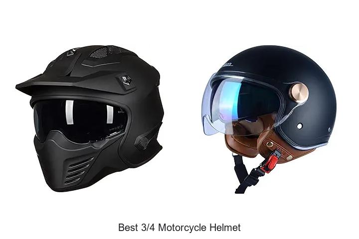 Top 15 Best 3/4 Motorcycle Helmet Picks You Can’t Miss