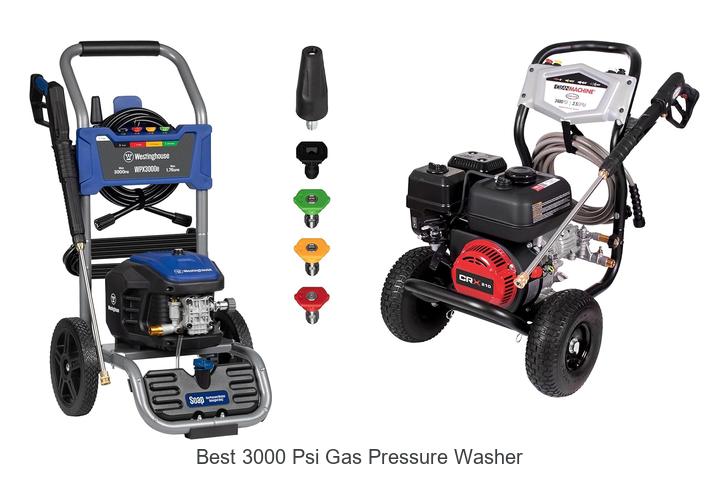 Top 15 Best 3000 PSI Gas Pressure Washer That Blows Minds