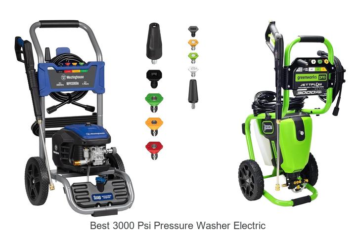 Top 15 Best 3000 PSI Pressure Washer Electric Deals Today