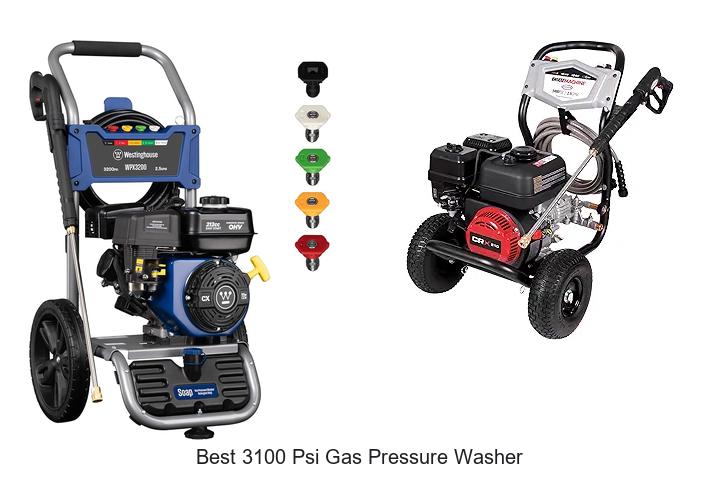 Top 15 Best 3100 PSI Gas Pressure Washer Reviews You Need