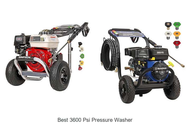 Top 12 Best 3600 PSI Pressure Washer You Can’t Miss!