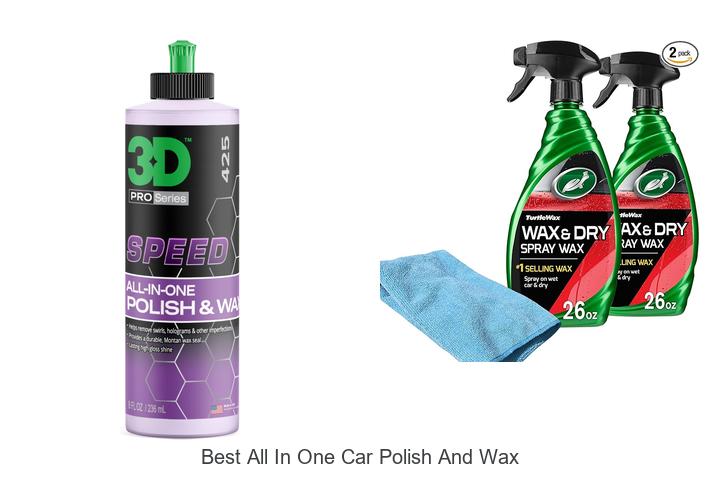 Top 12 Best All In One Car Polish And Wax You Need Now!