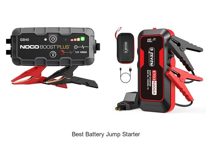 Top 12 Best Battery Jump Starter That Will Save You Fast