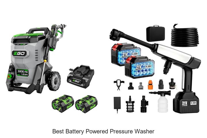 Top 12 Best Battery Powered Pressure Washer Deals Today