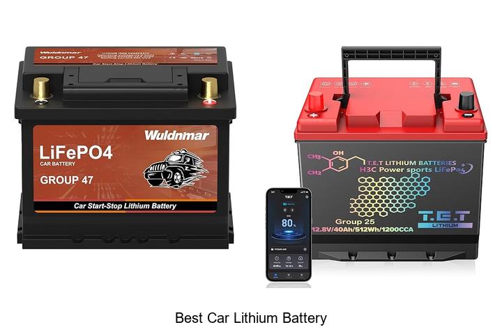 Top 15 Best Car Lithium Battery Options You Can’t Miss