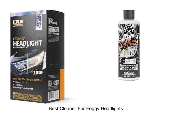 Top 15 Best Cleaner For Foggy Headlights That Work Fast!