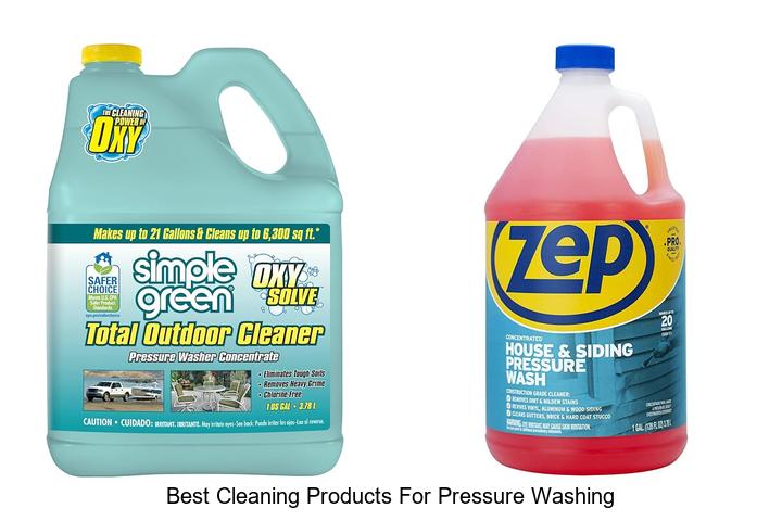 Top 15 Best Cleaning Products for Pressure Washing Revealed!