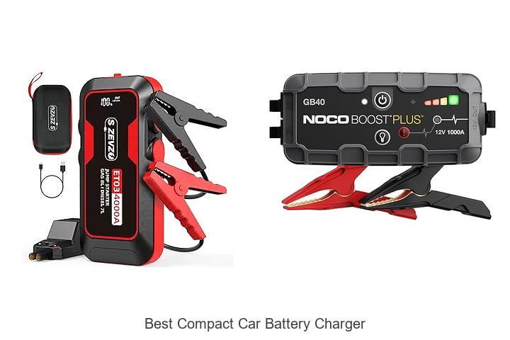 Top 15 Best Compact Car Battery Charger That Saves You Time