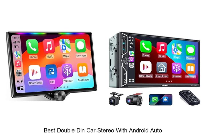 Top 15 Best Double Din Car Stereo With Android Auto Deals!