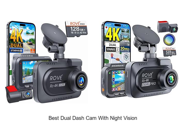 Top 12 Best Dual Dash Cam With Night Vision You Need Now