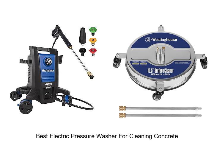 Top 12 Best Electric Pressure Washer For Cleaning Concrete Revealed!