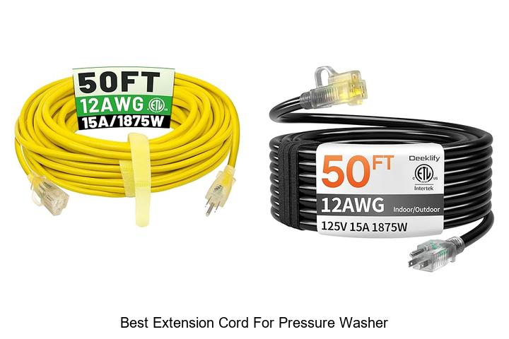 Top 15 Best Extension Cord For Pressure Washer You Need Now