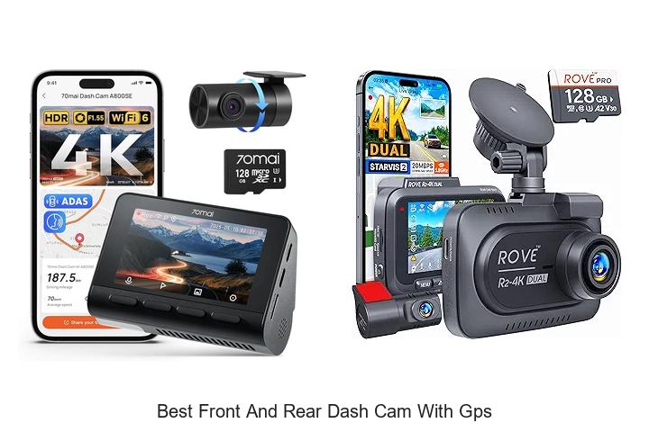 Top 15 Best Front and Rear Dash Cam with GPS Revealed!