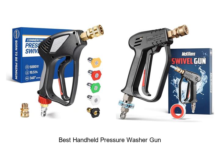 Top 12 Best Handheld Pressure Washer Gun You Need Now!
