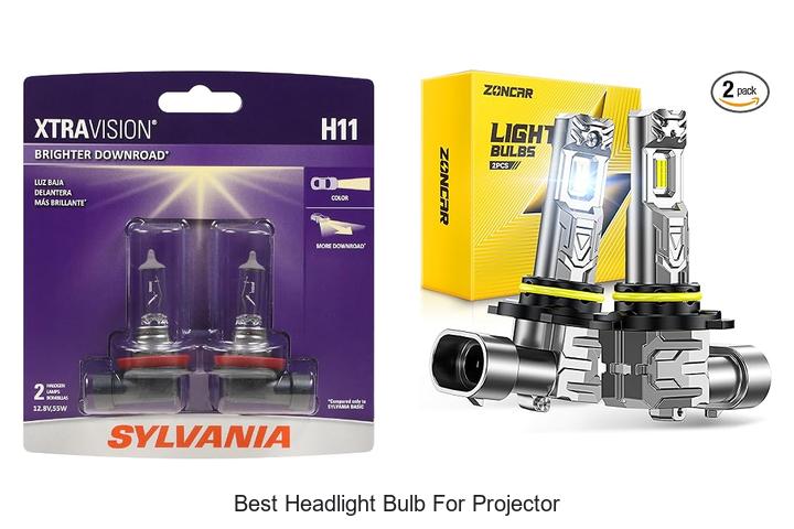 Top 15 Best Headlight Bulb For Projector That Shine Bright