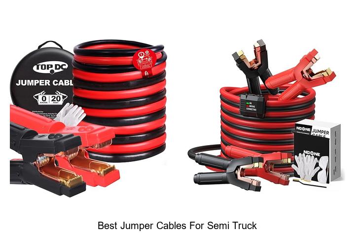 Top 15 Best Jumper Cables For Semi Truck You Need Today