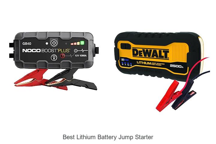 Top 15 Best Lithium Battery Jump Starter That Saves You Fast