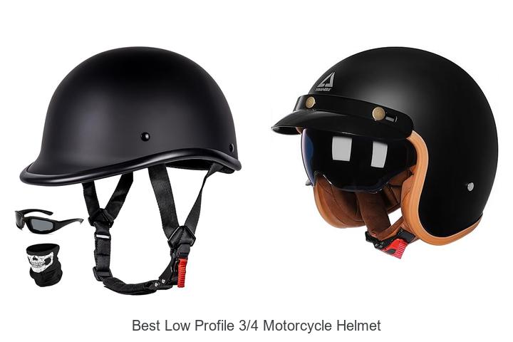 Top 12 Best Low Profile 3/4 Motorcycle Helmet Picks!
