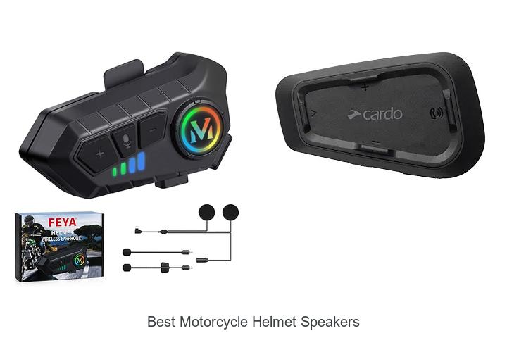 Top 15 Best Motorcycle Helmet Speakers You Can’t Miss!