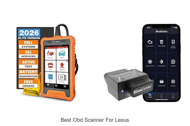 Top 15 Best OBD Scanner For Lexus You Can’t Miss!