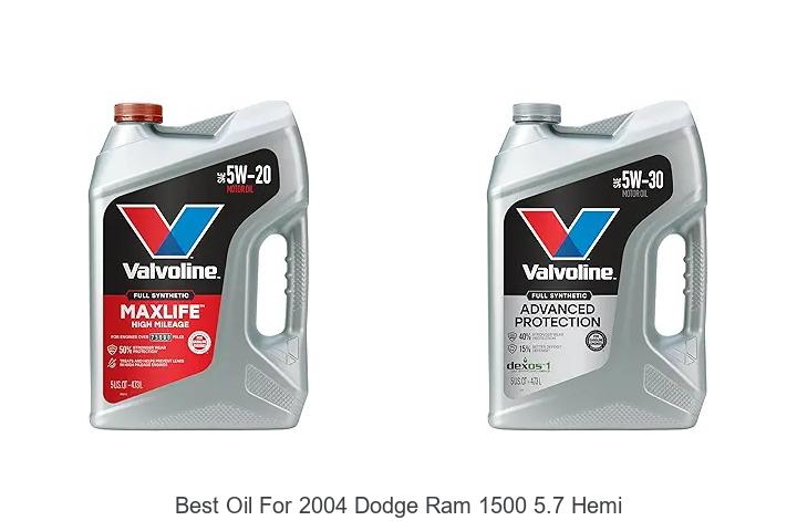 Top 12 Best Oil for 2004 Dodge Ram 1500 5.7 Hemi Now!